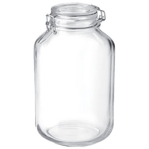 BOTE CRISTAL HERMETICO BORMIOLI FIDO 4L